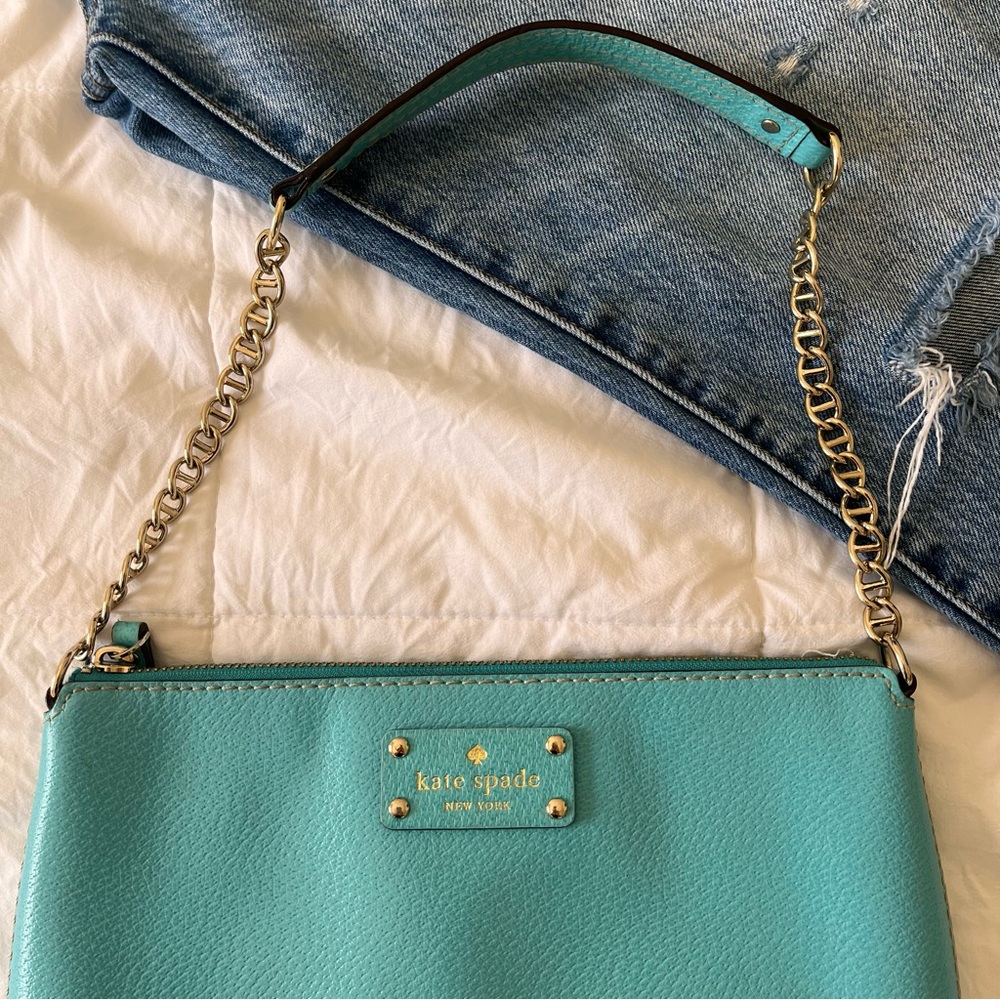Kate Spade Wellesley Byrd Robinsegg Shoulder Bag - Picture 8 of 8